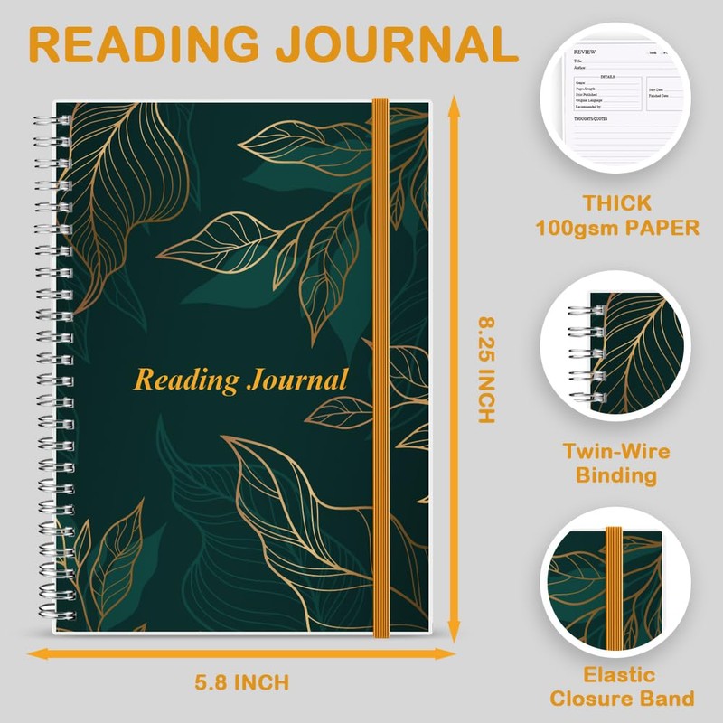 Getvow Reading Journal - Review and Track Your Reading Progress