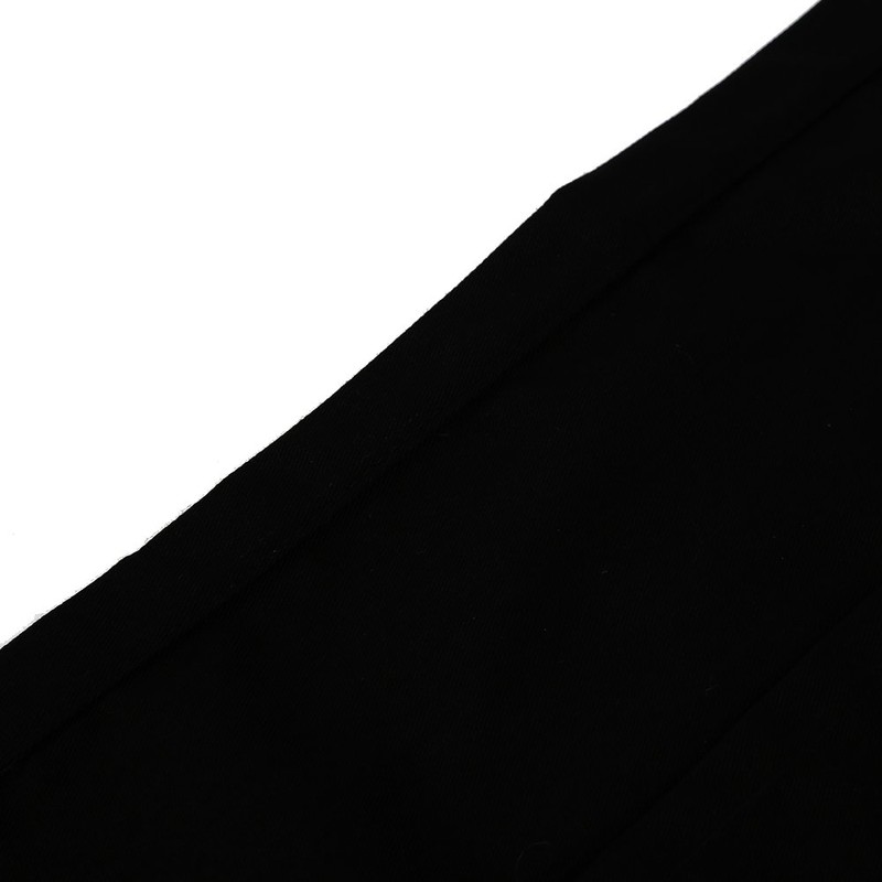 Polyester Black Half Apron Women Men Kitchen Cooking Waist Apron