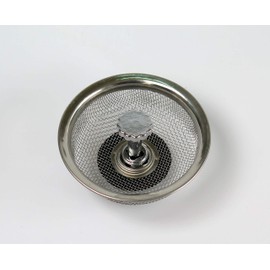 Tredoni 8.5cm Stainless Steel Sink Drain Mesh Filter Strainer Plug Stopper - for ~7.6cm//3" Drain Openings (Plug Mesh Strainer)