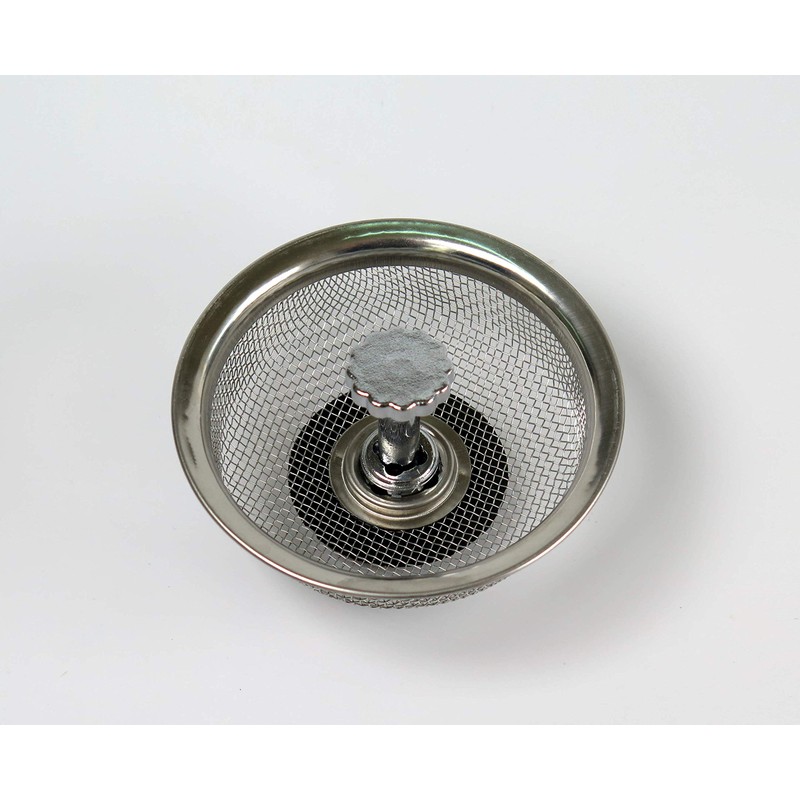 Tredoni 8.5cm Stainless Steel Sink Drain Mesh Filter Strainer Plug
