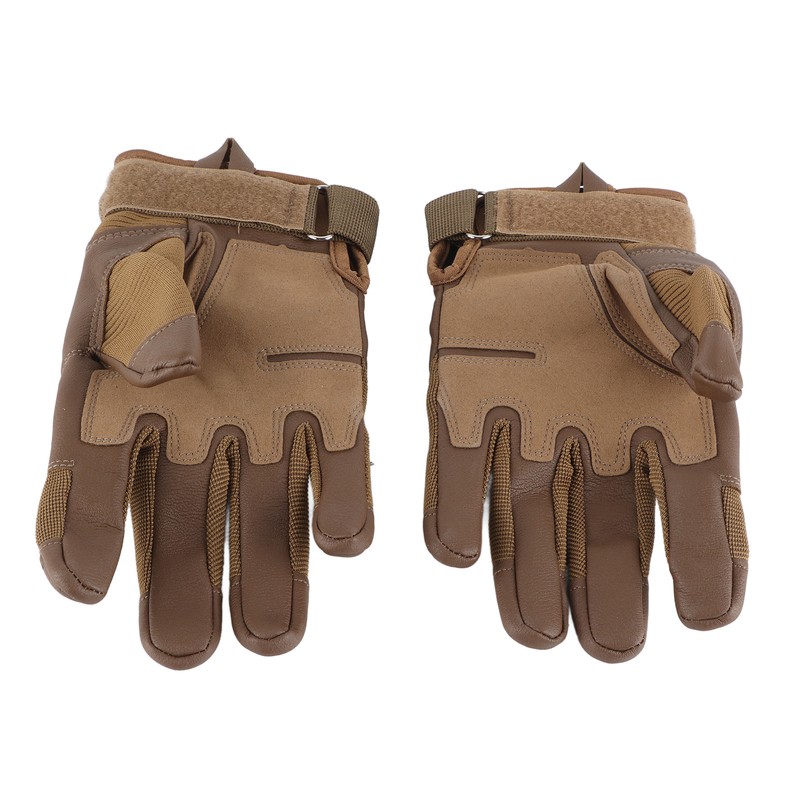 Motorcycle Gloves Hard Knuckle Breathable Good Grip Anti Slip Full