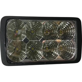 TIGERLIGHTS Tiger Lights TL750 12V Skid Steer Headlight Compatible With/Replacement For Case 40XT, 410, 420, 420CT, 430, 435, 440, 440CT, 445, 445CT, 450, 450CT, 465, 60XT Flood Offroad Light