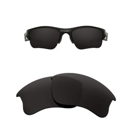 Anti-Peel Oakley Flak Jacket XLJ Replacement Lens Polarized Flak Jacket XLJ Lens - Multi Option (Black Polarized)