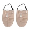 2pcs Castor Oil Toe Wrap Portable Reduce Inflammation Moisturise Dry