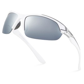 Xagger Polarized Sports Sunglasses for Men Women UV400 Wrap Around Baseball Softball Running Cycling Glasses