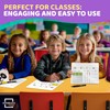 SCRIBBLEDO Base Ten Blocks 9”x12” Small White Board Dry Erase
