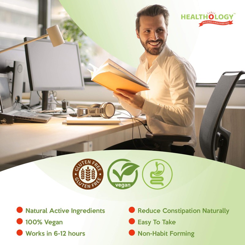 HEALTHOLOGY HEALTHOLOGY Go-Lax, bowel Formula, natural Laxative, Effective Constipation Relief