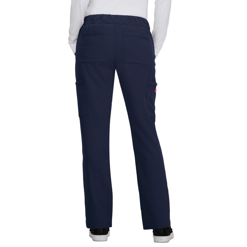 KOI Betsey Johnson B700 Buttercup Pant (Navy, Medium)