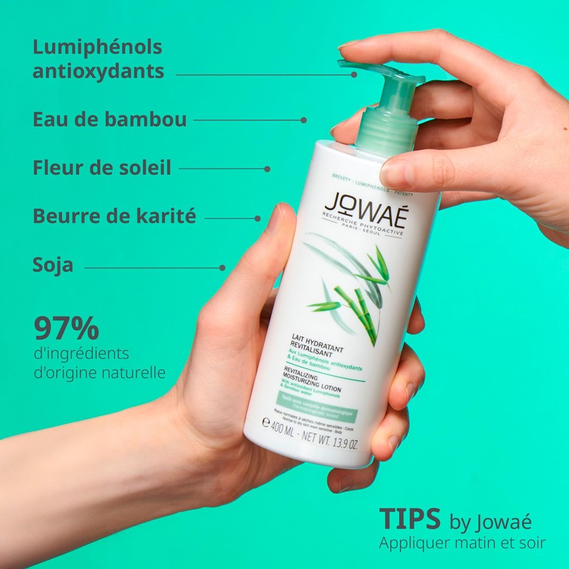 Jowaé Hydrating and Revitalising Care Milk 400 ml