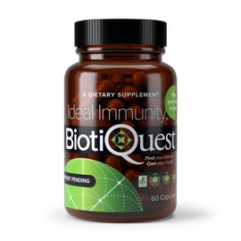 BiotiQuest Ideal Immunity Probiotics to Balance Your Gut and Build Immune System Resilience, 12 Billion CFU, Non-GMO, and Gluten Free, 60 Capsules