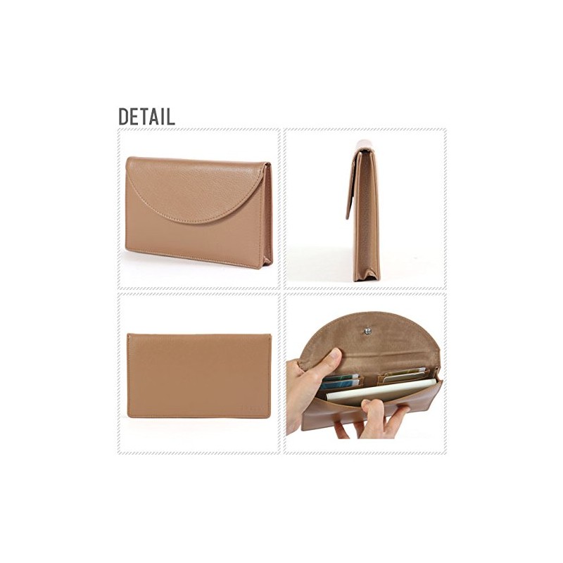 Shelly SY-MS013 Magnetically Shielded Bankbook Case/Wallet - green -