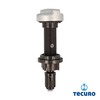 Tecuro Sink Outlet Sink Strainer Basket Valve 3 1/2 Inches