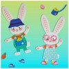 Easter Bunny Foam Craft Kit - Makes 2