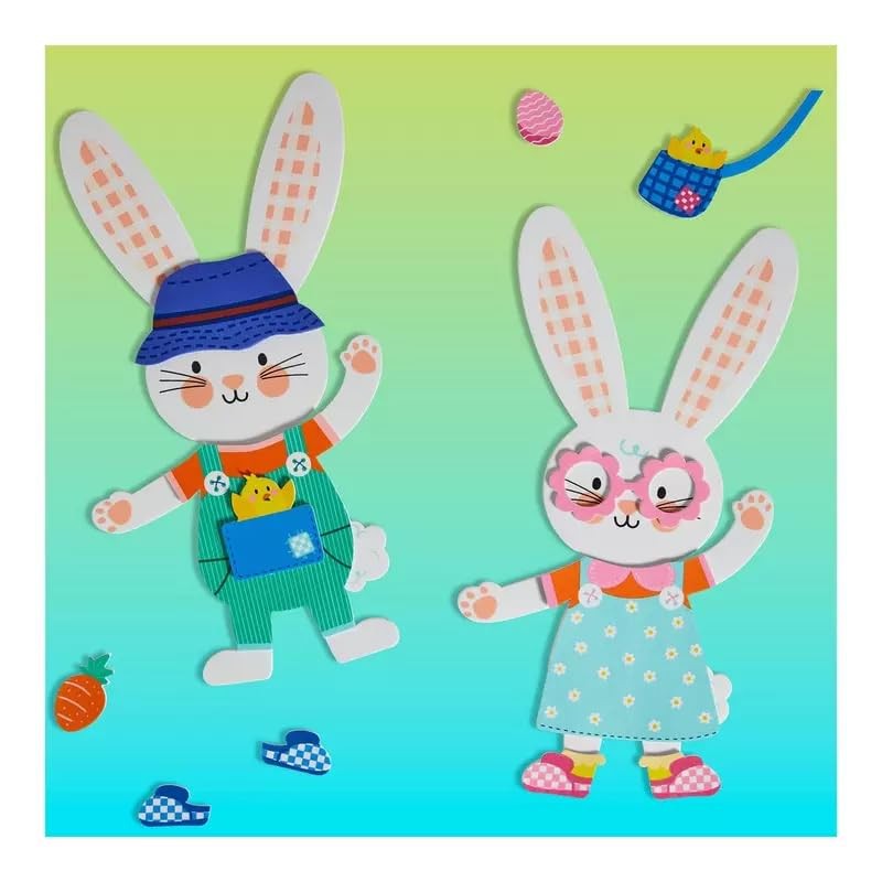 Easter Bunny Foam Craft Kit - Makes 2