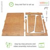 stableco 1x Ecological Wall Brochure Stand DIN A4 Vertical 1