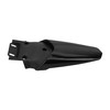PowerMotor - Protector de guardabarros trasero negro para bicicleta eléctrica
