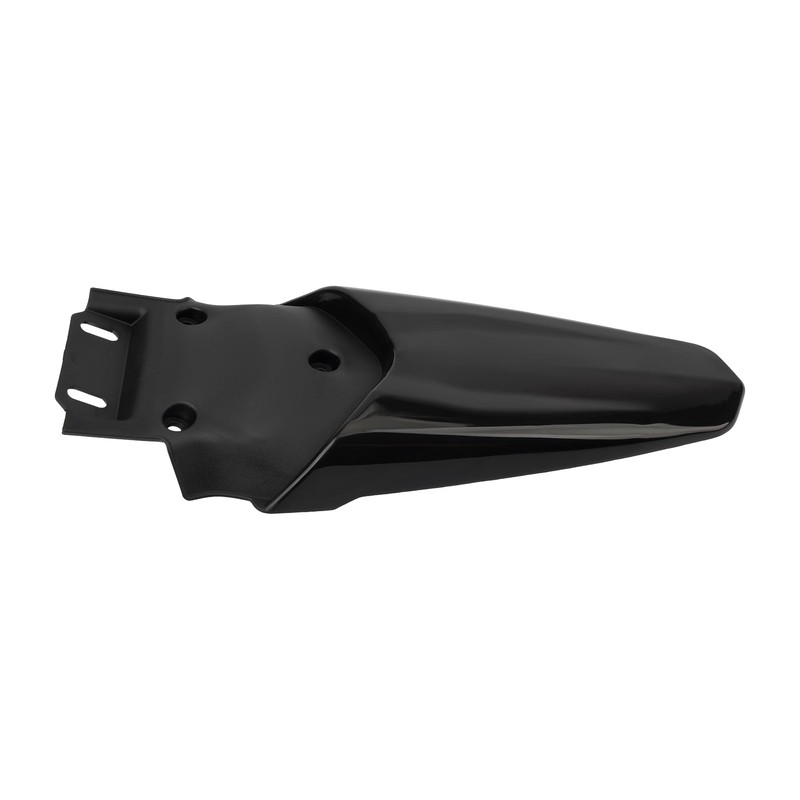 PowerMotor - Protector de guardabarros trasero negro para bicicleta eléctrica