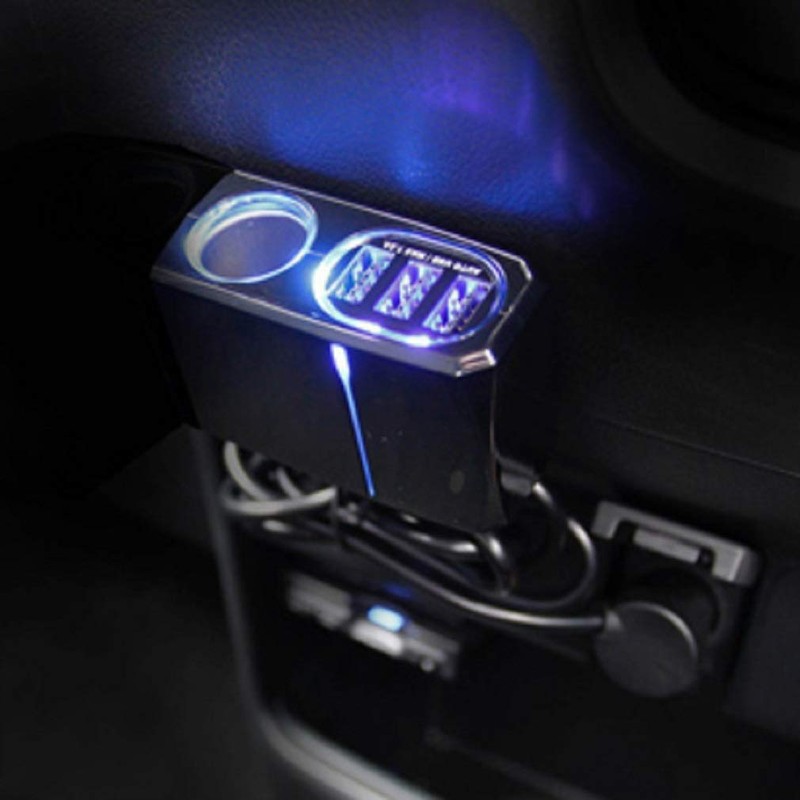 Kashimura / Separate Socket 3 Reversible USB Auto Detection Model