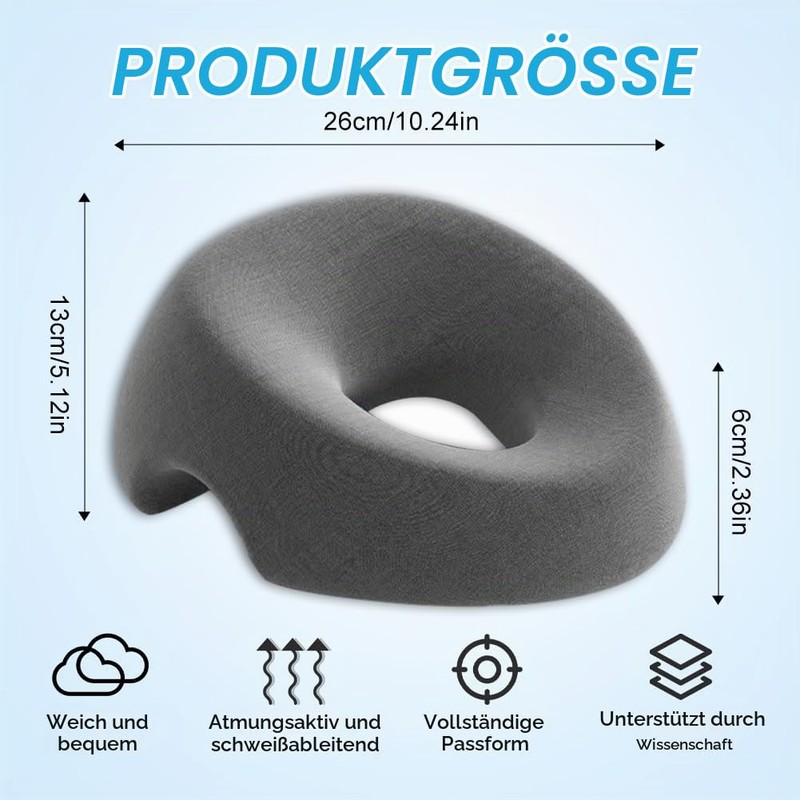 Massage Face Cradle Pillow, U-shaped Massage Face Cushion, Massage Pillow