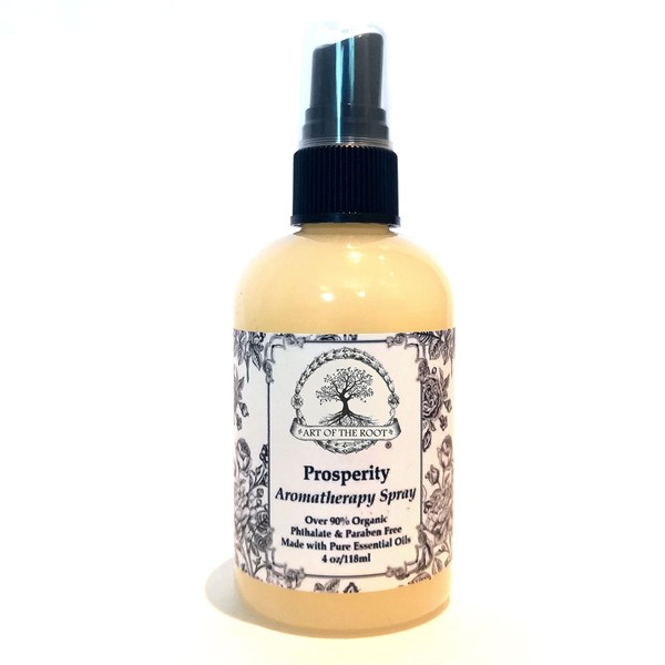 Prosperity Aromatherapy Spray 4 oz | Aromatherapy | Handmade with Infused Herbal Oils | Metaphysical, Spirituality, Wiccan Pagan