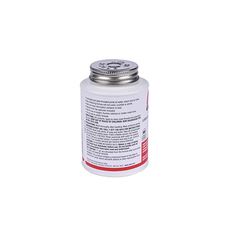 Pipe Joint Compound, 8 oz., Gray