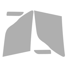 Vicrez Paint Protection PPF Pre-Cut Kit, Headlamps vpp1237 Compatible with Nissan Titan S/SV 2020-2023