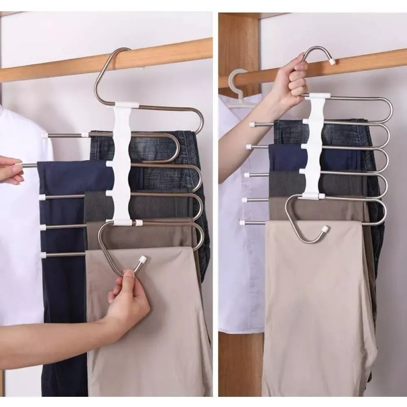 OEM Gancho Magico Plegable 5 En 1 Para Pantalones Ahorra