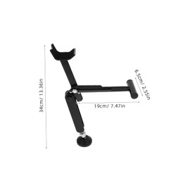 Anneome Motorcycle Front and Rear Wheel Lift Stand Portable Folding Jack for Motorcycle Maintenance and Cleaning Compact Design for Easy Tire Changing and Parking Support