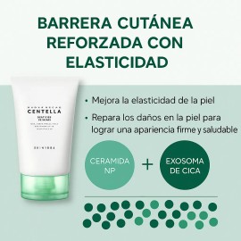 Skin1004 Madagascar Centella Tea-trica B5 crema 75 ml, calma y controla grasa día y noche