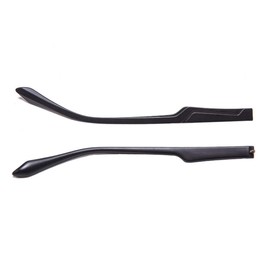 ZEALMAX 1 Pair Eyeglass Replacement Temples Eyeglass Temples for Eyeglass Repair Black, black