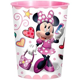 Unique 16oz Minnie Mouse Plastic Cup