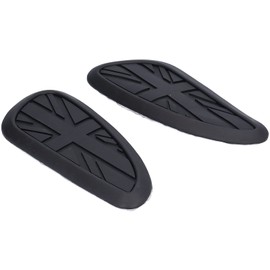 Rubber Fuel Tank Sticker Pad Protector for Bonneville T100 T120 Speed Twin Street Scrambler (Black)