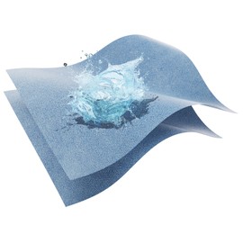 Mister Nick's Car & Chamois Leather Microfibre XXL, Pack of 2, Super Absorbent, Absorbs Water from All Surfaces, Extra Soft and Cleans All Surfaces Scratch-Free