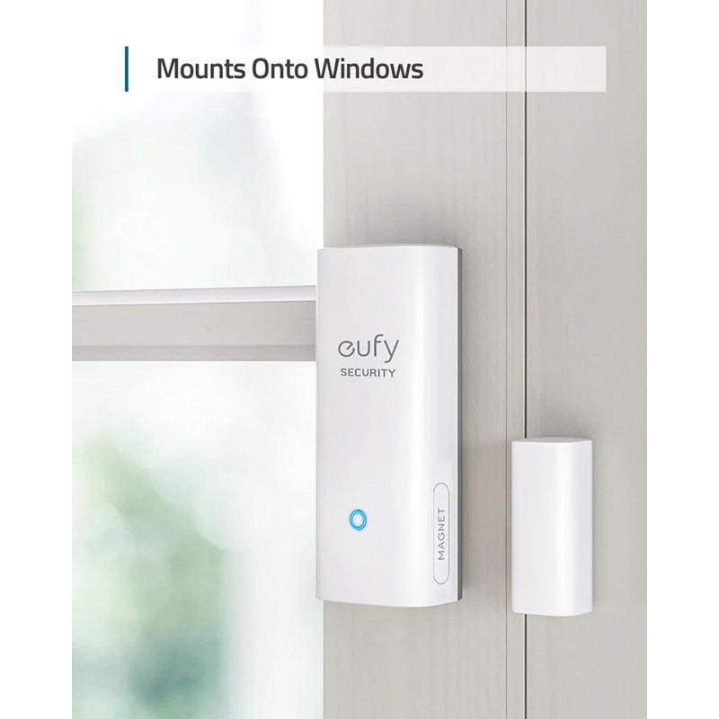 eufy Security Entry Sensor, Detects Opened and Closed Doors or
