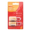 Amtech 2pc Combination Padlock Set, 4-Number & 3-Number Locks for