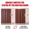 Do Not Disturb Door Sign, 2PCS Slider Office Door Signs