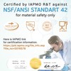 Ronaqua 1 Micron Sediment Water Filter Cartridge 10"x2.5", NSF Certified,