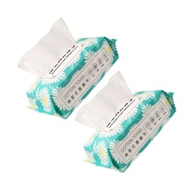 COLLBATH Disposable Foot Towels High Absorbency Thick Wipe Towels for Spa Foot Care Multi Purpose Dry and Wet Use for Home and Salon