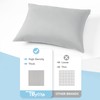 TILLYOU Toddler Pillowcase 2 Pack with Zipper，Silky Soft Microfiber 13"