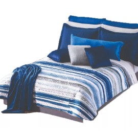 Concord Edredón Ligero Azul Nasso Matrimonial Xl Concord