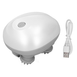 Electric Head Massager Handheld Vibrating Multi Functional Kneading Relaxation Portable Head Scratcher Massager for Home