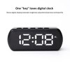 AIXXCUVQ Full Screen USB Alarm Clock Smart and Stylish Addition