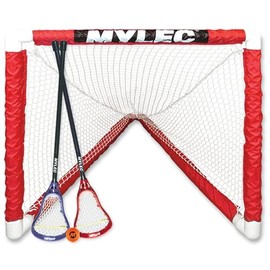 Mylec Mini Lacrosse Goal Set, White