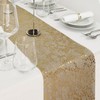 MODERNO Table Runner Table Decoration with Stars in Gold (28