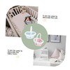 Levemolo 6pcs Handmade Woven Basket Mini Storage Basket for Crib