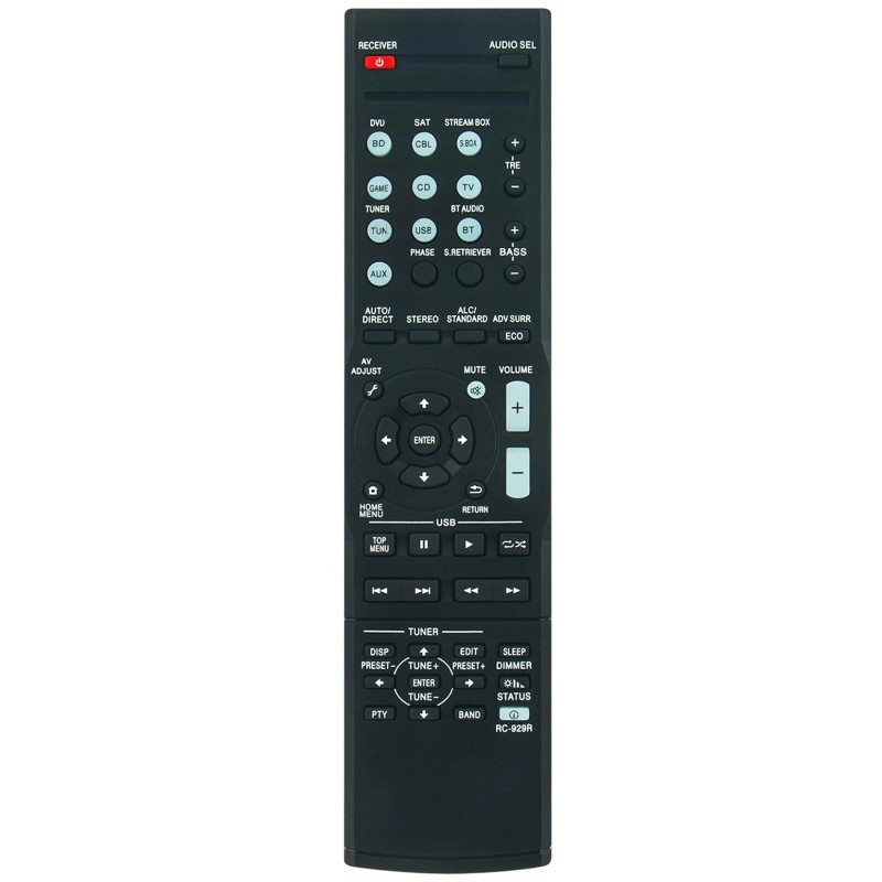 For Pioneer RC-929R Replace Remote for Pioneer AV Receiver VSX-531
