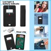 Kingdder 3 Pcs Garage Door Remote 8 Dip Switch Compatible