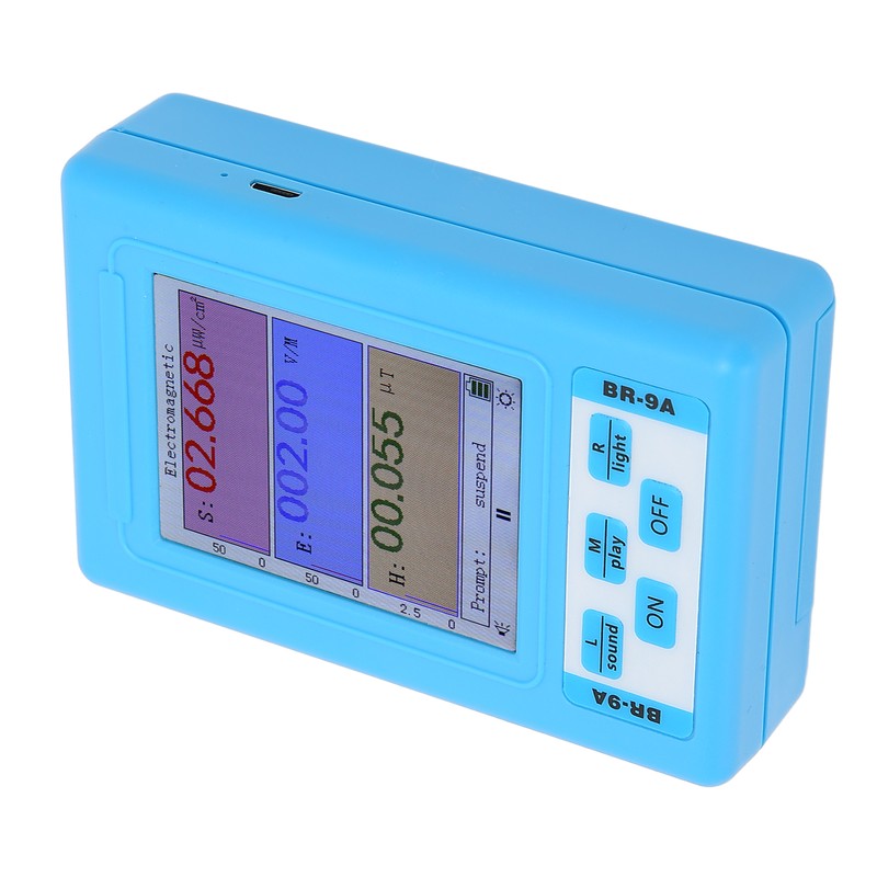 Electromagnetic Radiation ABS Detector Dual Purpose EMF Magnetic Field Tester