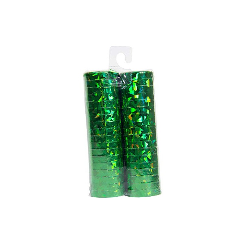 Folat 65812 – Stelle filanti – Verde olografico – 2