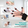 4 Pack Finger Exerciser with Bracelet, (20lb, 40lb, 60lb, 75lb)